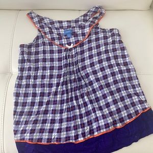 Vera wang pajama top